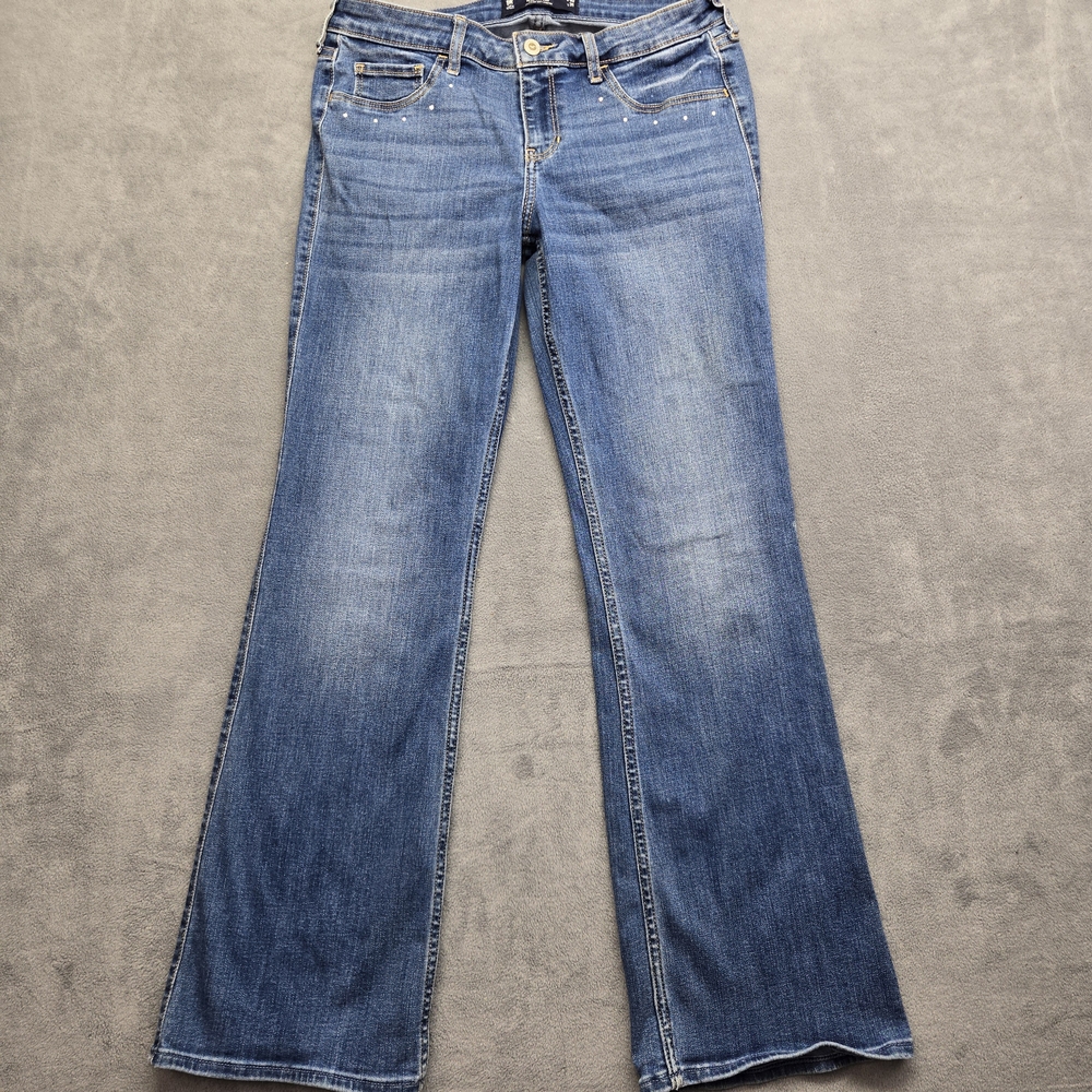 Hollister Women's Blue Bootcut Jeans